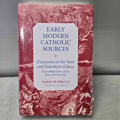 #ad New Early Modern Catholic Sources Discourses State Grandeurs Jesus Hardcover $44.95