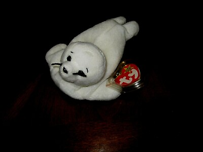 #ad Retired 4th Gen PVC Pellets Beanie Baby Seamore the Seal Ty Original MWMT $19.95