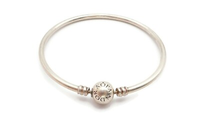 #ad Pandora Sterling Silver 925 Bangle Bracelet 7.5quot; $44.99