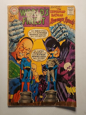 #ad World#x27;s Finest Comics #175 Batman amp; Superman Neal Adams Art DC Comics 1968 $18.59