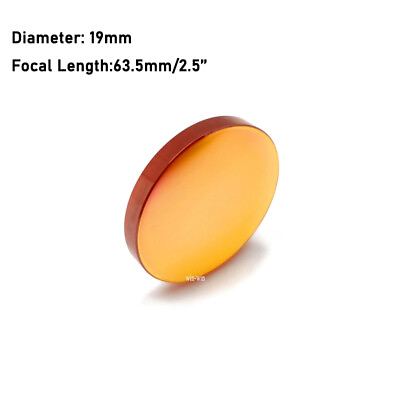 #ad Φ 19mm FL: 63.5mm 2.5quot; ZnSe Focus Lens for 10600nm CO2 Laser Engraver $22.47
