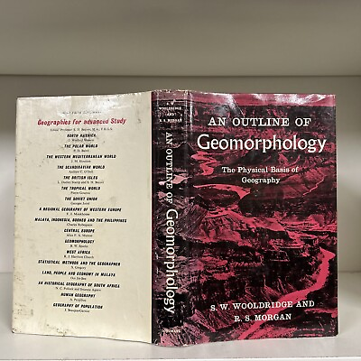 #ad An Outline Of Geomorphology Hardback Book By S W Wooldridge R S Morgan 1965 F14 GBP 9.99
