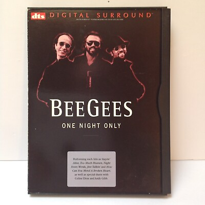 #ad Bee Gees One Night Only DVD – Live Beegees Concert C $5.99