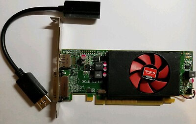 Dell AMD Radeon R5 240 Video Card Windows 10 1GB PCIe x16 DVI DisplayPort HDMI $21.59