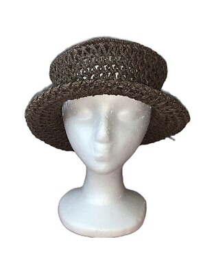 #ad Great Hats by Karen Smith Brown Crushable Crochet Hat $12.00