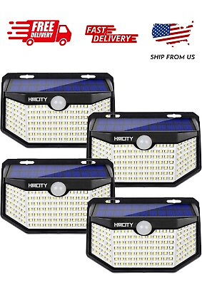 #ad Solar Lights Outdoor 120 LED with Lights Reflector and 3 Lighting ModesSolar Mo $43.99