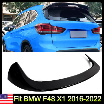 #ad For BMW F48 X1 sDrive20i 2016 2022 Roof Trunk Tail Spoiler Wing Lip Gloss Black $122.54