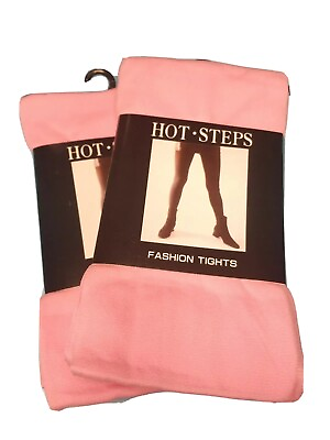#ad New Women#x27;s Designer Pink Medium To Large Hip Spanx Tights Bundle 2 Pack $7.95