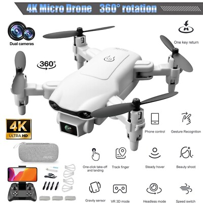 #ad V9 mini RC drone dual camera 1080P Wifi FPV drone 360° Filp RCQudcopter portable $35.99