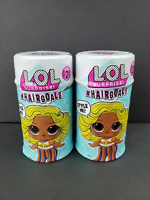 #ad LOL Surprise Dolls LOT OF 2 Hairgoals Series 2 Doll NEW 15 Surprises Each 2020 $28.86