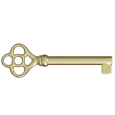#ad KY 3AB Brass Plated Hollow Barrel Skeleton Key for Antique Vintage and Old C... $22.34