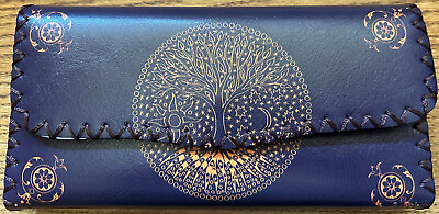 #ad Tree of Life Vegan Leather Wallet $24.95