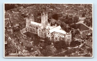 #ad RPPC CANTERBURY Cathedral from S.E. Walter Scott UK Postcard $7.98