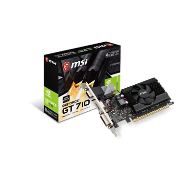 MSI Gaming Graphic Card GeForce GT 710 2GB DDR3 PCI E 2.0 HDMIDL DVI D $85.00