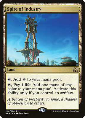 #ad MTG Spire of Industry Aether Revolt $1.75