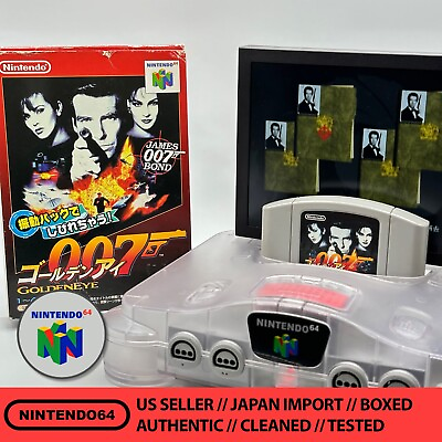 #ad 007 Golden Eye CIB N64 Authentic Japan Import US SELLER Nintendo 64 $69.99