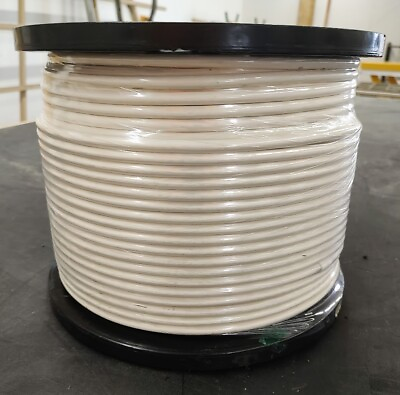 #ad 6 AWG Stranded 19 7 White Tinned Copper Wire Unmarked 535 ft. $299.95