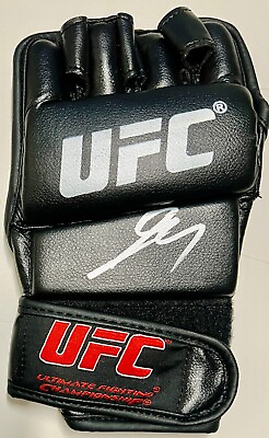 #ad Georges St Pierre Signed UFC Glove Autographed JSA Witnessed COA $99.79