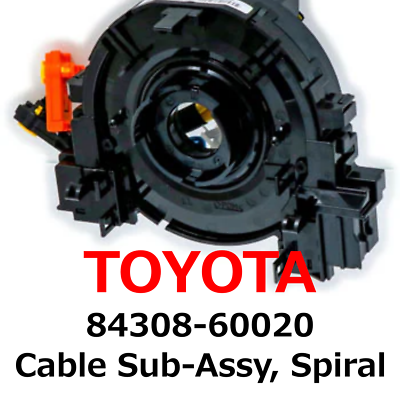 #ad 【NEW】Toyota Genuine Cable Sub Assy Spiral 84308 60020 Direct From Japan $185.99