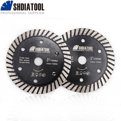 #ad Diamond Cutting Disc for Marble Concrete Saw Blade Cut off Wheel 75mm 3quot; 2pcs $12.89