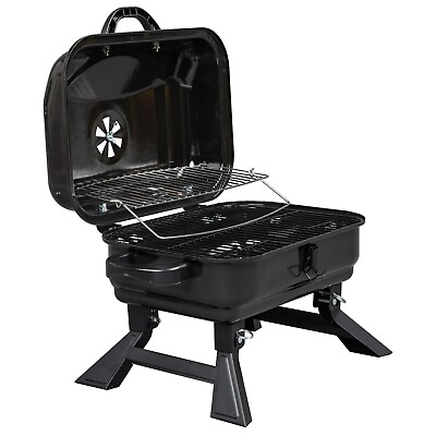 #ad Portable Tabletop BBQ Charcoal Grill $136.99