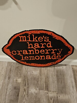 #ad Mike#x27;s Hard Cranberry Lemonade Metal Sign Man Cave Record Room Garage. $39.99