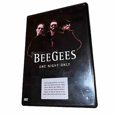 #ad Bee Gees One Night Only DVD $7.45