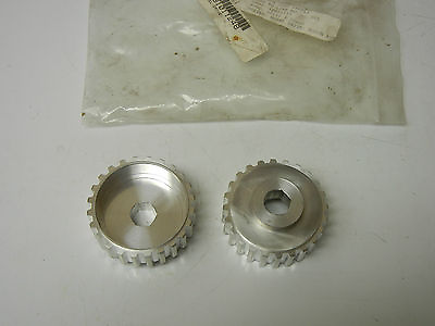 #ad SET OF 2 BOSCH 8981011248 NEW CONVEYOR T10 24T PULLEY DRIVE WHEELS 8981011248 $50.00
