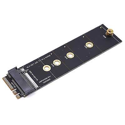#ad #ad M.2 Key A E to M.2 NVME Adapter Card Solt Socket For NVMe PCI Express SSD Port $12.99