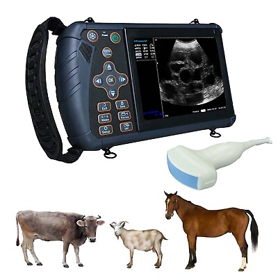 #ad Portable Veterinary Ultrasound Scanner Machine 3.5Mhz Convex Probe for Pets $1099.00