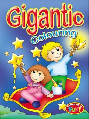 #ad Gigantic Colouring Book Colouring Is Fun By Titles 2 $25.05