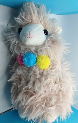 #ad Llama Plush Cute And Cuddly Fuzzy Gray Stuffed Animal Toy Gift 10 Inch $10.79