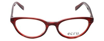 #ad #ad Ecru Designer Reading Glasses Daltrey 005 Red Crystal Layer 50mm 21 POWER CHOICE $47.93
