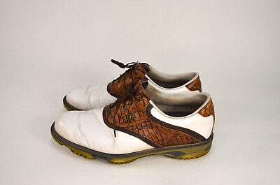 #ad Footjoy Dryjoys Tour Opti Flex 2 Golf Shoes 53612 Needs New Spikes Size 10 $31.98