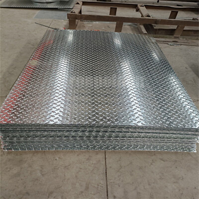 #ad #ad 24quot; x 120quot; Aluminum Diamond Plate Sheet Trailer RV 3003 0.04in Thick Roll $148.00