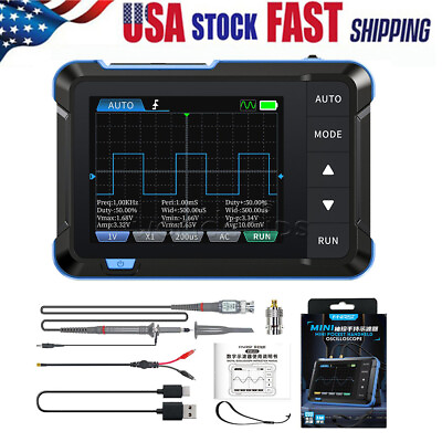#ad FNIRSI DSO153 2 in 1 Handheld Digital Portable Oscilloscope Signal Generator USA $42.99