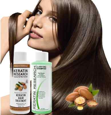 #ad Original Keratin Hair Treatment Argan oil Instantly Straightens Smooths 120ml $40.95