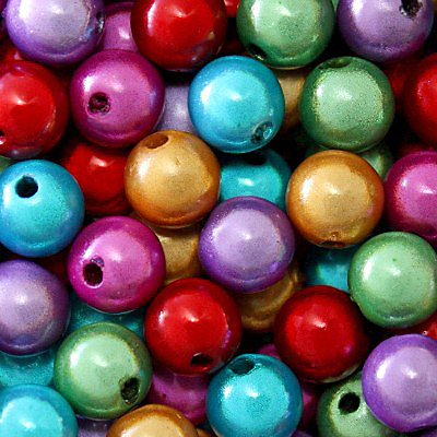 #ad WHOLESALE MIRACLE BEADS 4MM 6MM 8MM ROUND RED BLUE GREEN PURPLE GOLD COLORS $7.99