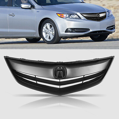 #ad Fit for Acura ILX 2013 2014 2015 Matte Black Front Upper Grille Honeycomb Style $96.03