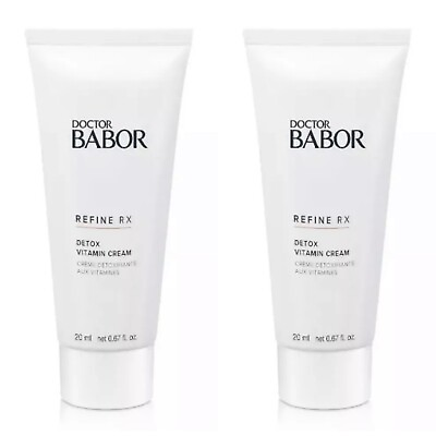 #ad Doctor Babor Refine RX Detox Vitamin Cream 20 ML 0.67 fl oz Travel Size 2 Pack $13.99