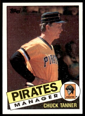 #ad 1985 Topps; Chuck Tanner Baseball Cards #268 $1.85