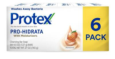 #ad 12 Protex Pro Hidrata Soap Bar 4.5 oz 127g Jabon Almond 2 6 packs $27.95