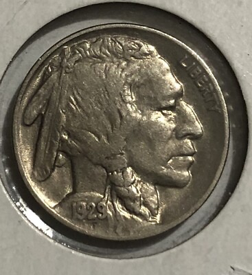 #ad 1929 Philadelphia Mint Buffalo Nickel With Mint Error DDO DDR Very Nice Coin C $129.98