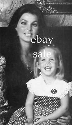 #ad LISA MARIE Photo RARE Daughter of ELVIS portrait CUTE PIC Priscilla $49.95