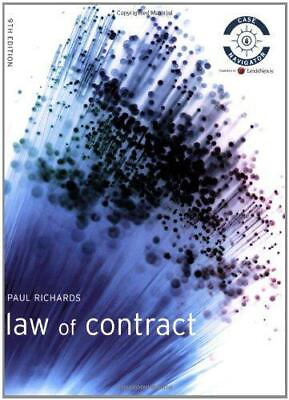 #ad Law of Contract Foundation Studies in Law Series Richards Paul Good Conditi GBP 4.26