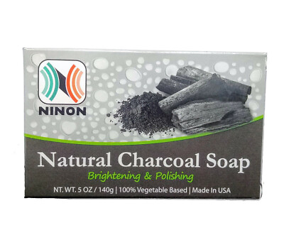 #ad Natural Charcoal Soap $6.00