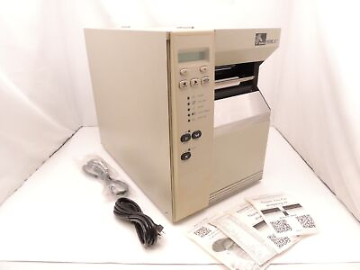 #ad Zebra 105SL Transfer and Direct Thermal Industrial Serial Network Label Printer $179.95