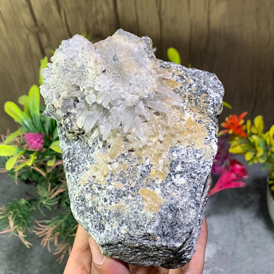 #ad 777 Gram Aragonite crystals on matrix Natural stone Mineral from Pakistan. $13.90