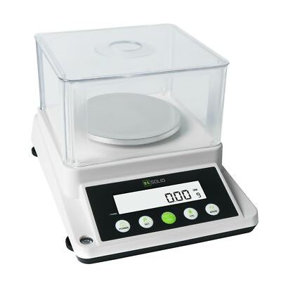#ad U.S. Solid Analytical Balance 3100 x 0.01 g 10mg Precision Scale W 2 LCD Screen $103.70