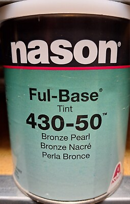 #ad Axalta Cromax Dupont Nason 430 50 FUL BASE Bronze Pearl 1QT $59.99